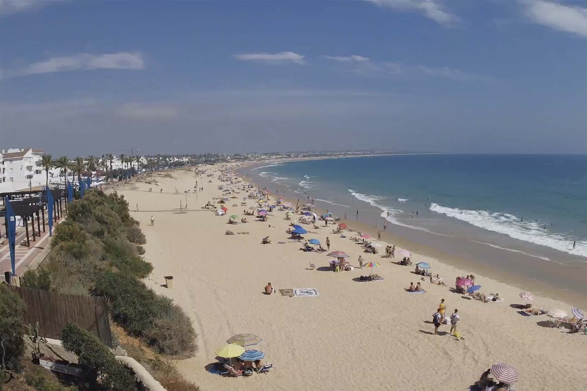 Ir a una playa familiar en la Bahía de Cádiz La Costa de Cádiz