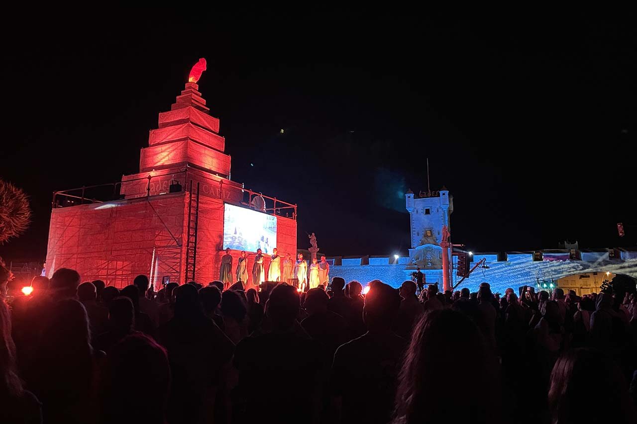 Espectáculo Cádiz romana