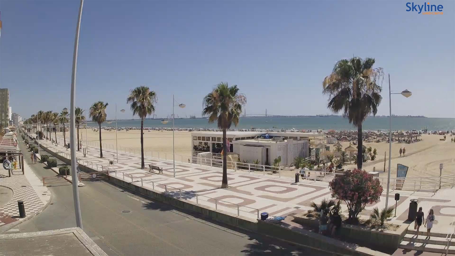 Webcam El Puerto 3 (Playa de Valdelagrana) - La Costa de Cádiz