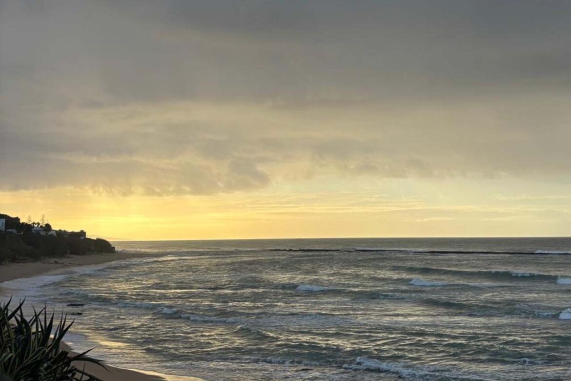 Lluvia en la costa de Cádiz