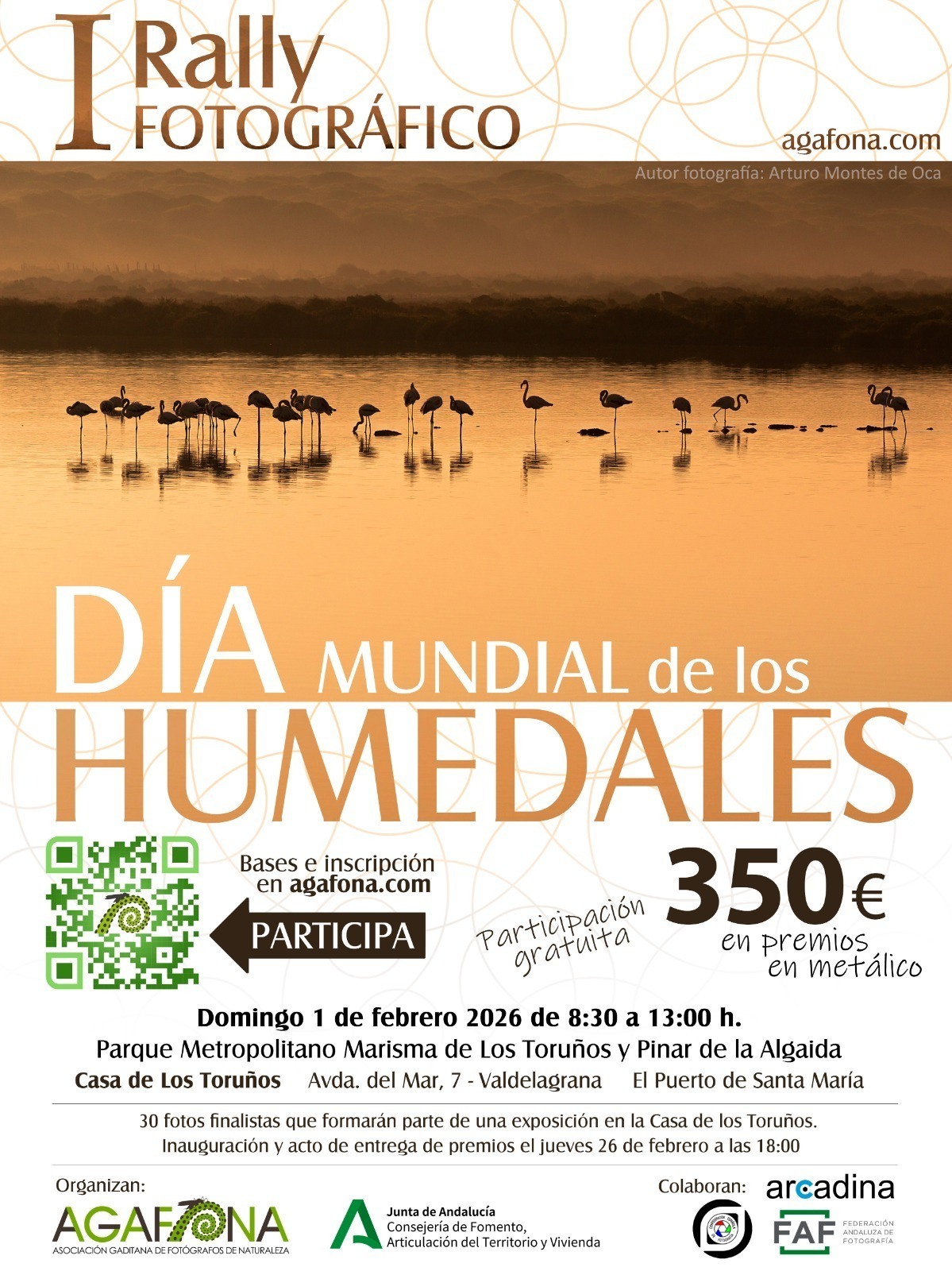 Cartel Rally Fotografico Dia de los Humedales